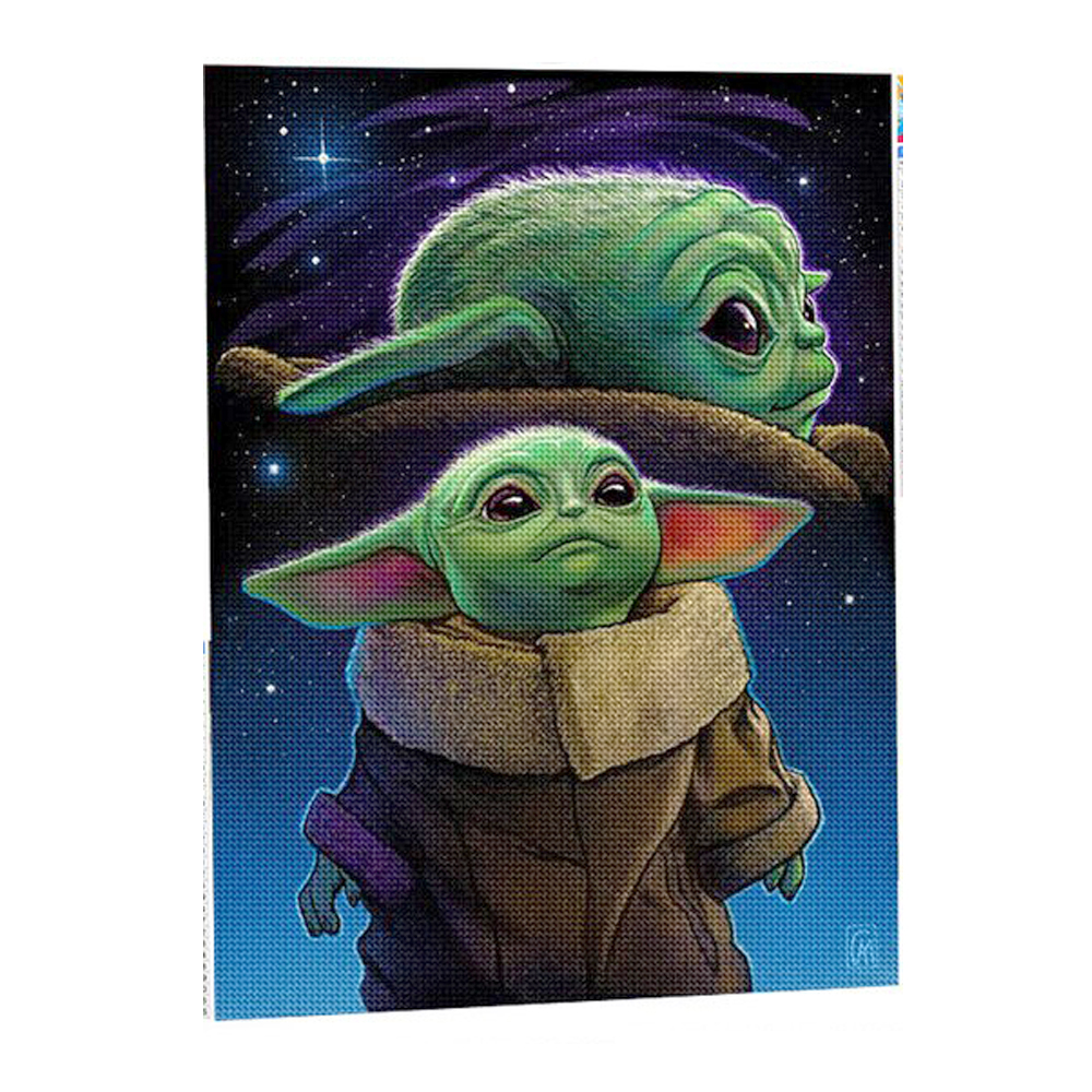 Diamantový obraz Yoda - попередній перегляд 3