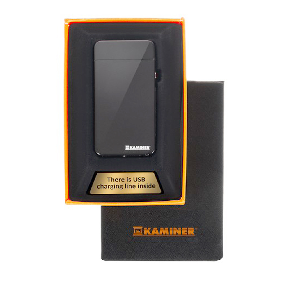 USB zapalovač černý Kaminer - попередній перегляд 1