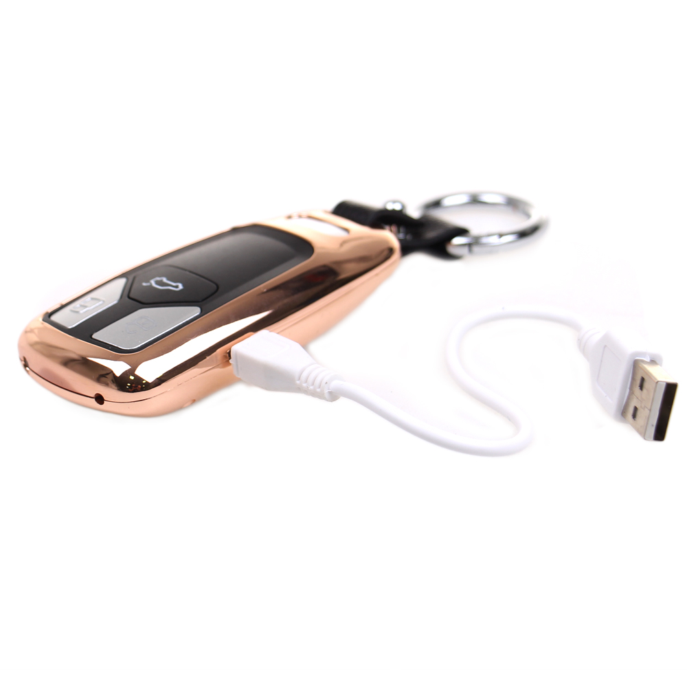 USB zapalovač klíč od auta zlatý - попередній перегляд 3