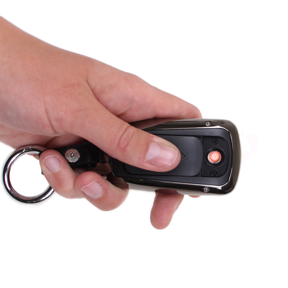 USB zapalovač klíč od auta hnědý - попередній перегляд 2