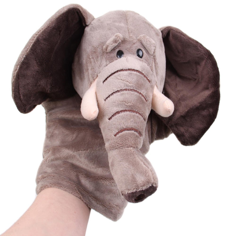 Plyšový maňásek na ruku slon - попередній перегляд 1