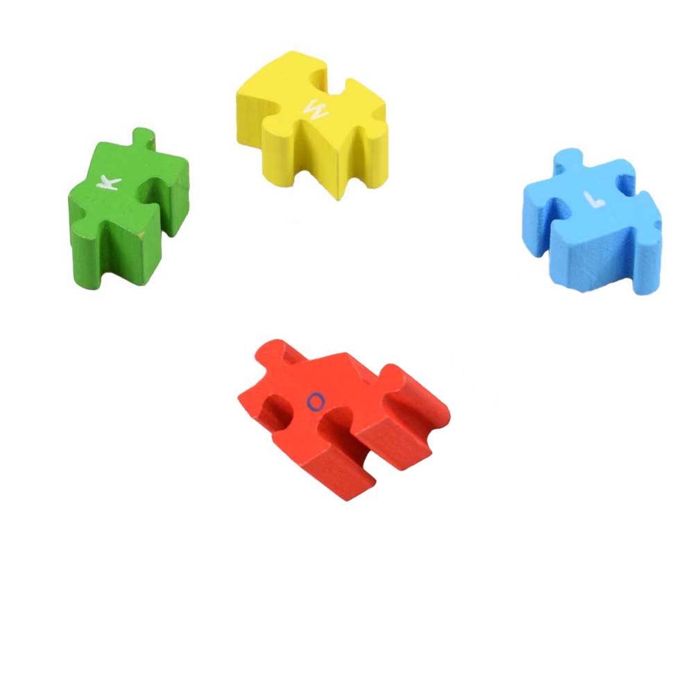 Vzdělávací dřevěné puzzle auto  - попередній перегляд 3