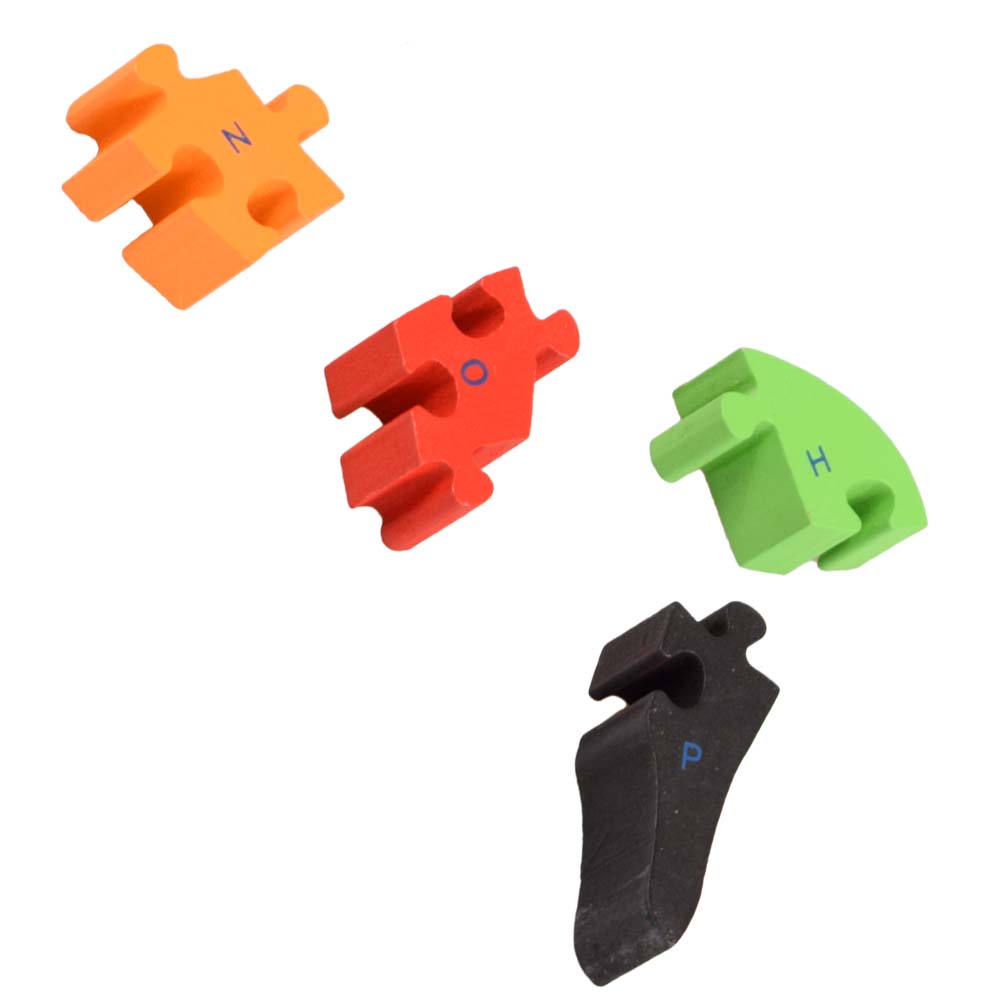 Vzdělávací dřevěné puzzle kráva var.2 - попередній перегляд 3