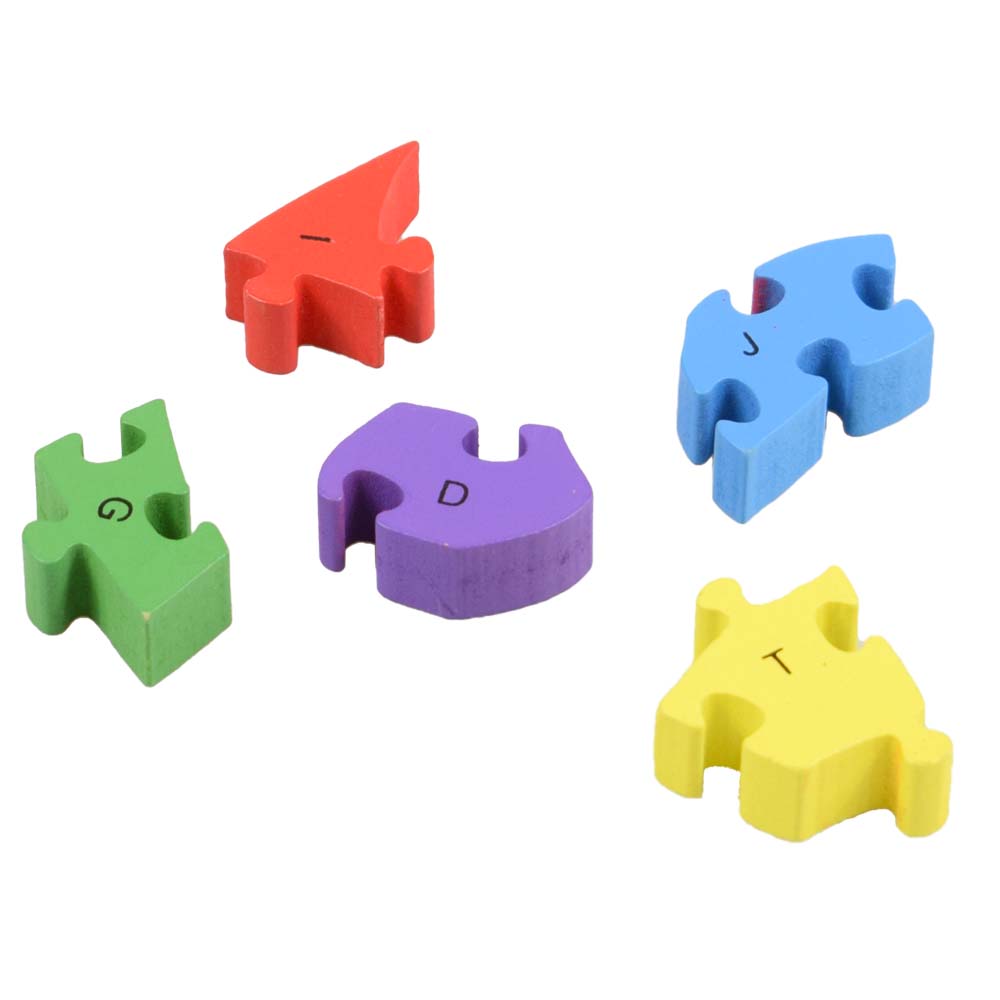 Vzdělávací dřevěné puzzle pes - попередній перегляд 3