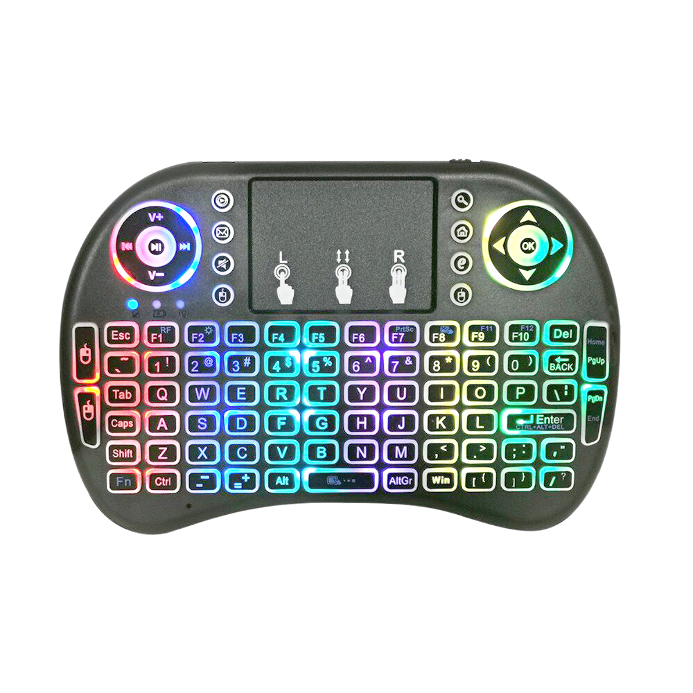 Mini podsvícená klávesnice RGB - попередній перегляд 7