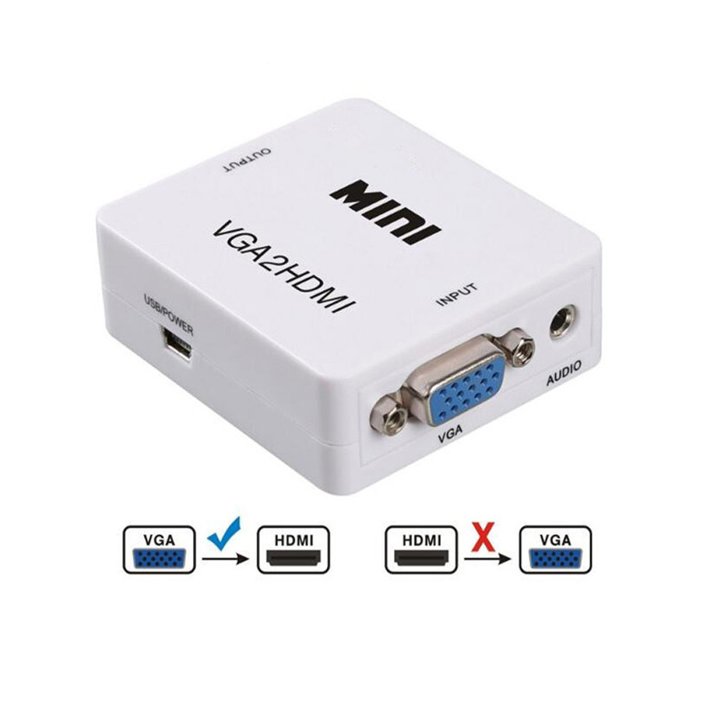 Převodník MINI VGA2HDMI VGA + Audio do HDMI - попередній перегляд 2