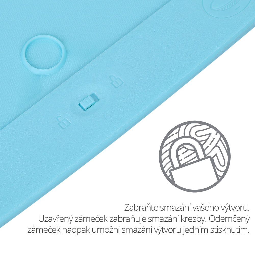 Tablet na kreslení modrý - попередній перегляд 7