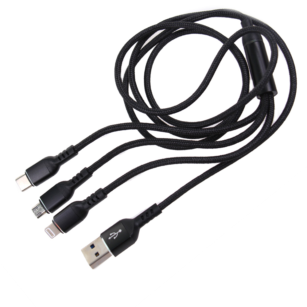 USB kabel 3 v 1 - попередній перегляд 2