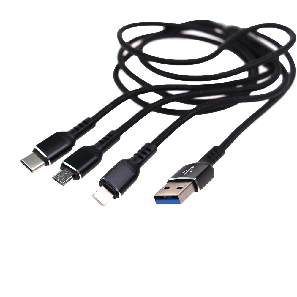 USB kabel 3 v 1 - попередній перегляд 3