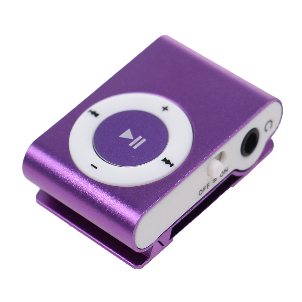 Kompaktní MP3 přehrávač fialový - попередній перегляд 2