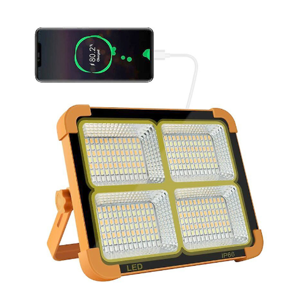 Solární dobíjecí pracovní světlo 100 W - попередній перегляд 1