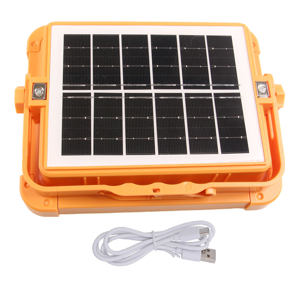 Solární dobíjecí pracovní světlo 100 W - попередній перегляд 3