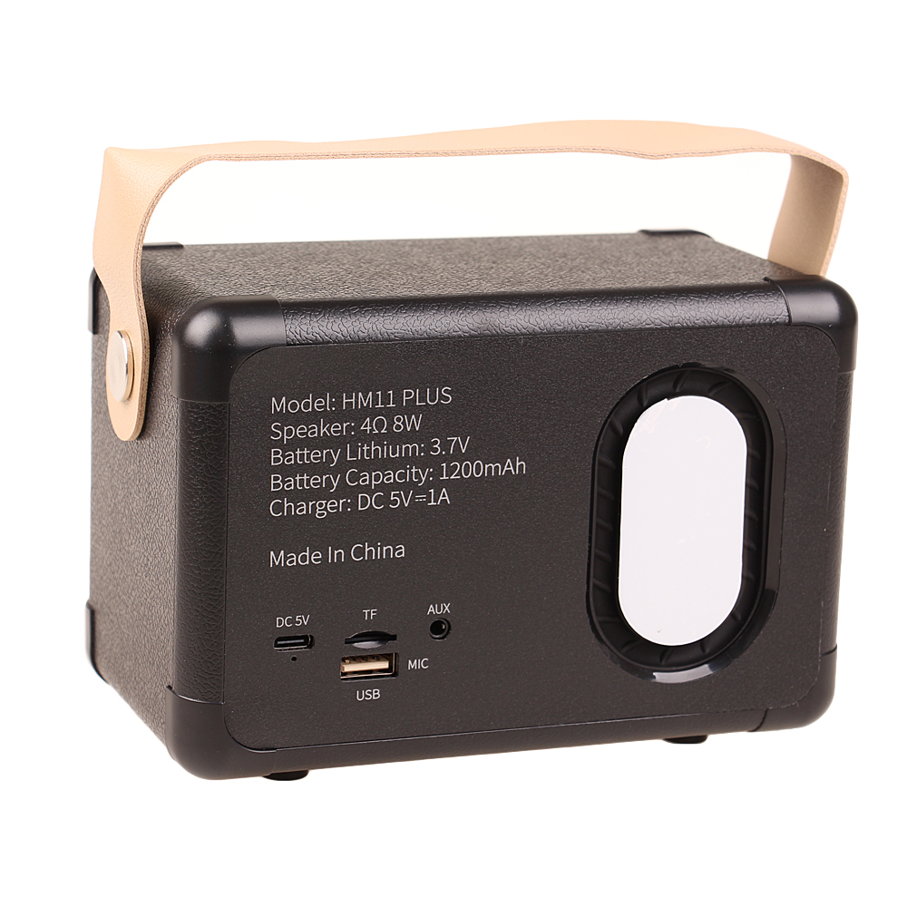 Bluetooth Retro radio HM11 PLUS černé - попередній перегляд 3
