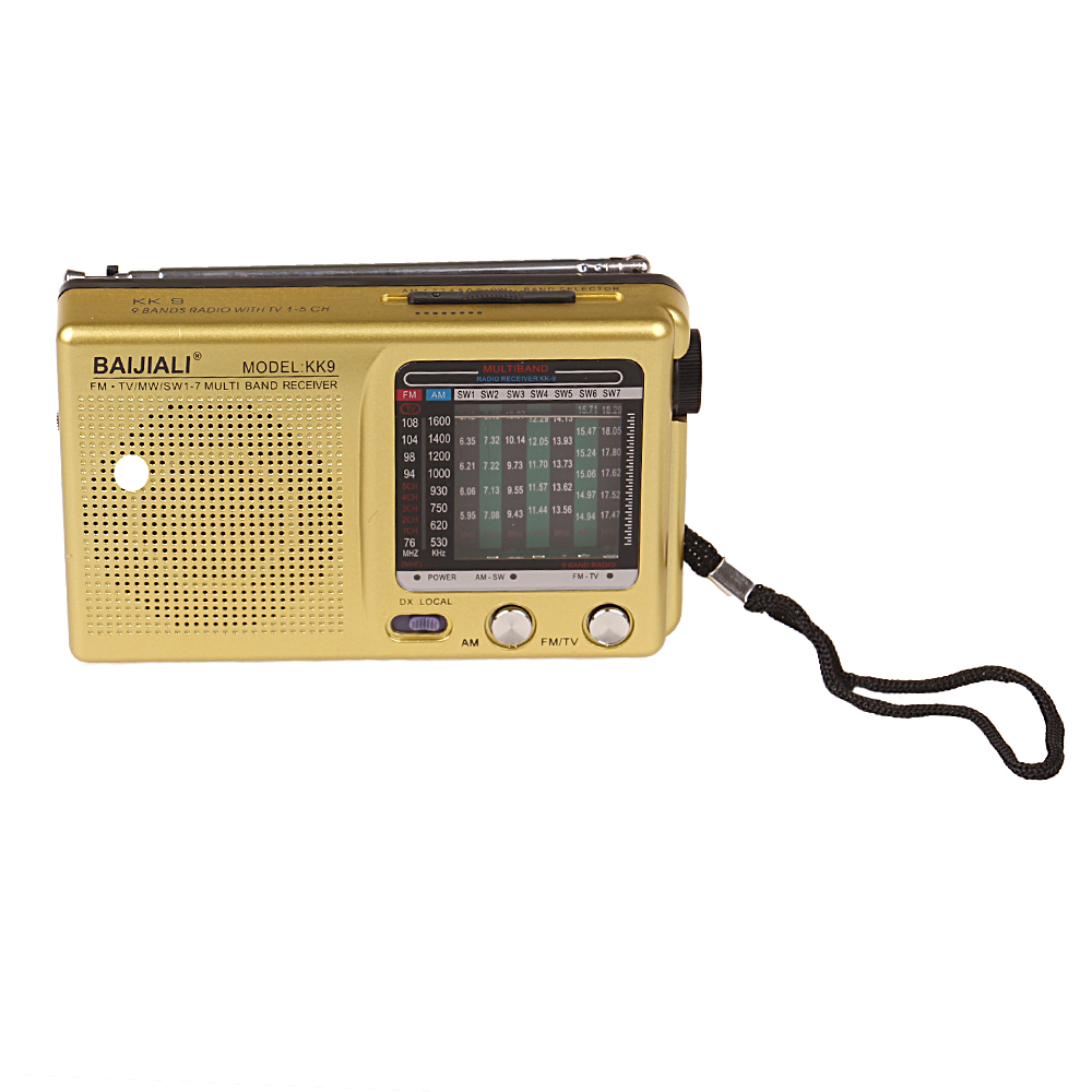 Kapesní rádio KK-9 zlaté - попередній перегляд 1