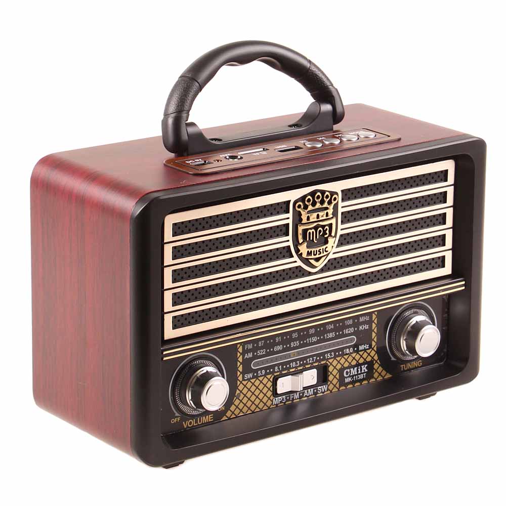 Přenosné radio CMIK MK-113BT černé - попередній перегляд 1