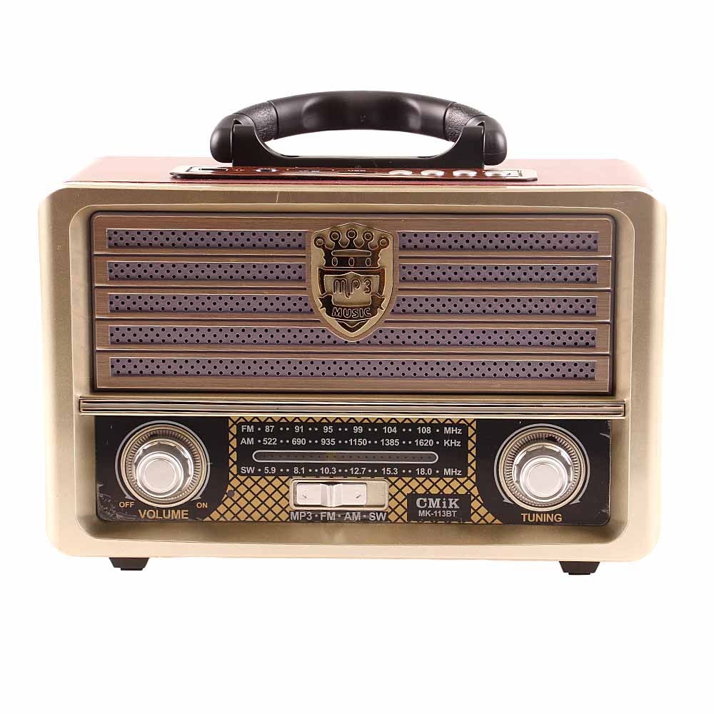 Přenosné radio CMIK MK-113BT zlaté - попередній перегляд 2