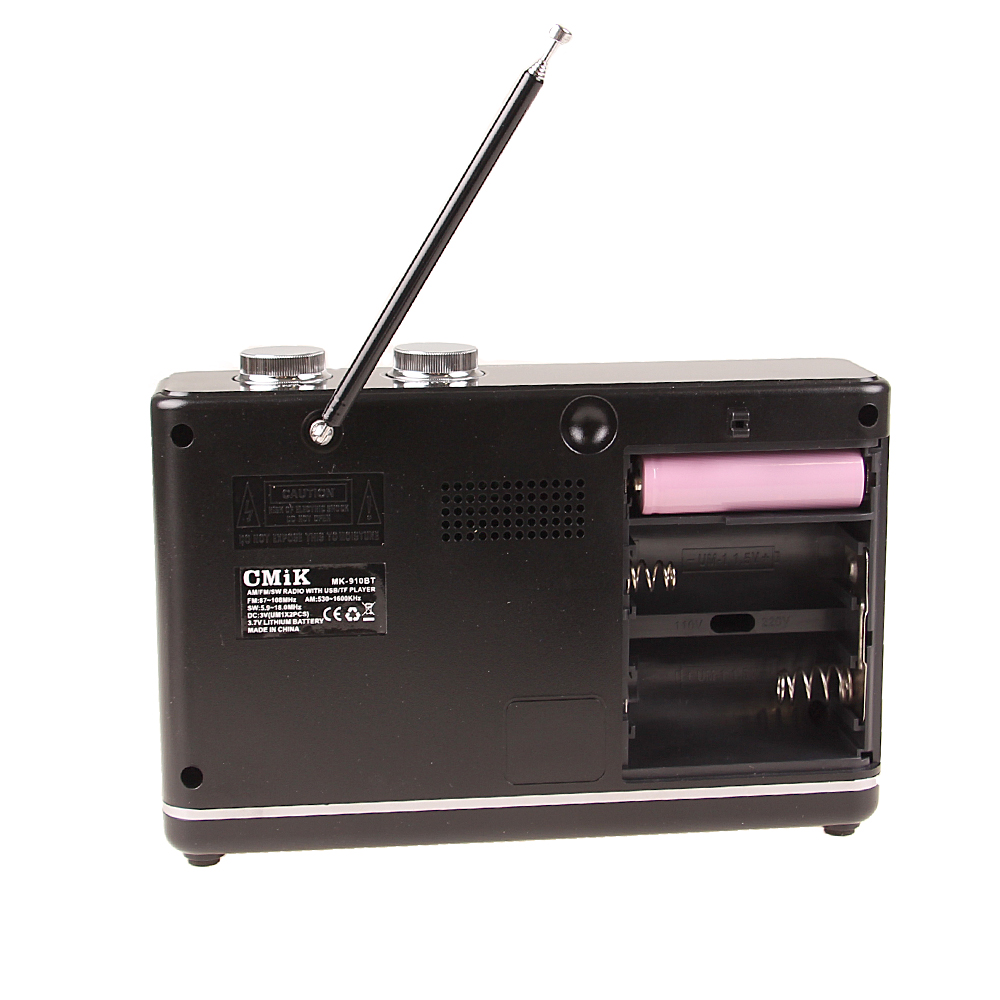 Přenosné radio CMIK MK-910BT černé - попередній перегляд 2