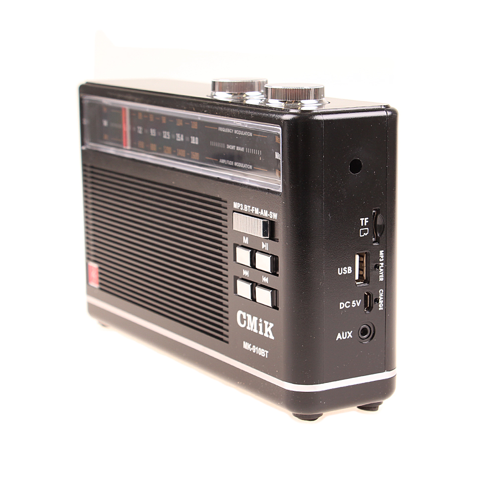Přenosné radio CMIK MK-910BT černé - попередній перегляд 3
