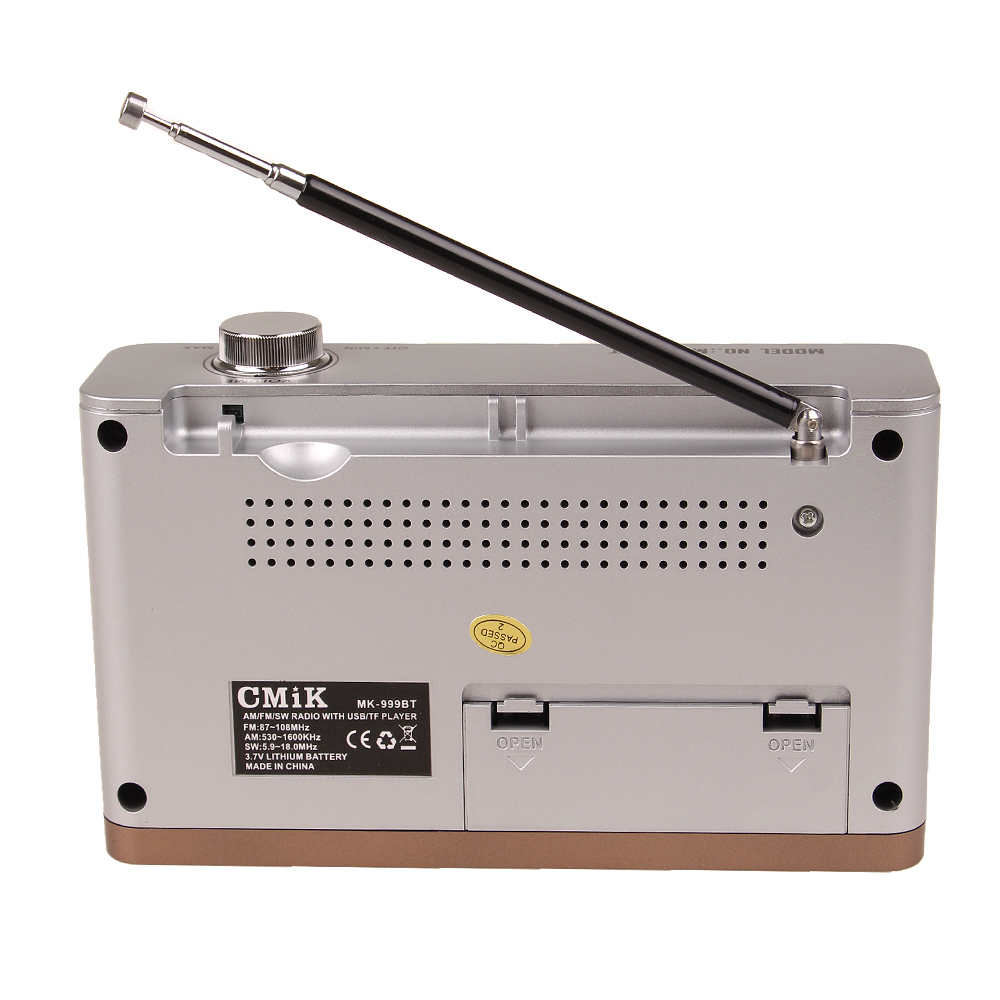 Přenosné rádio CMIK MK-999BT stříbrné - попередній перегляд 4