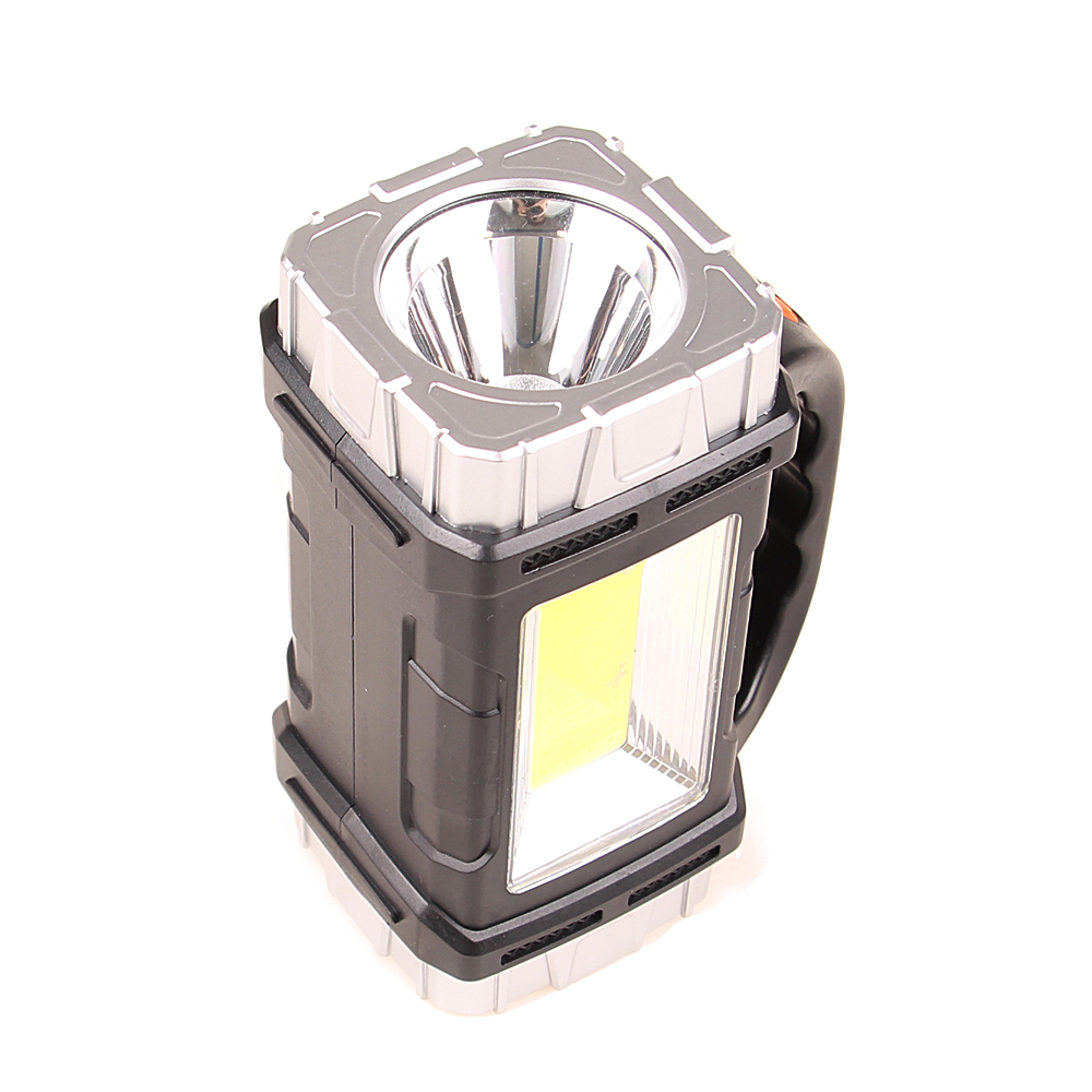 Multifunkční LED svítilna GL-2289 stříbrná - попередній перегляд 2
