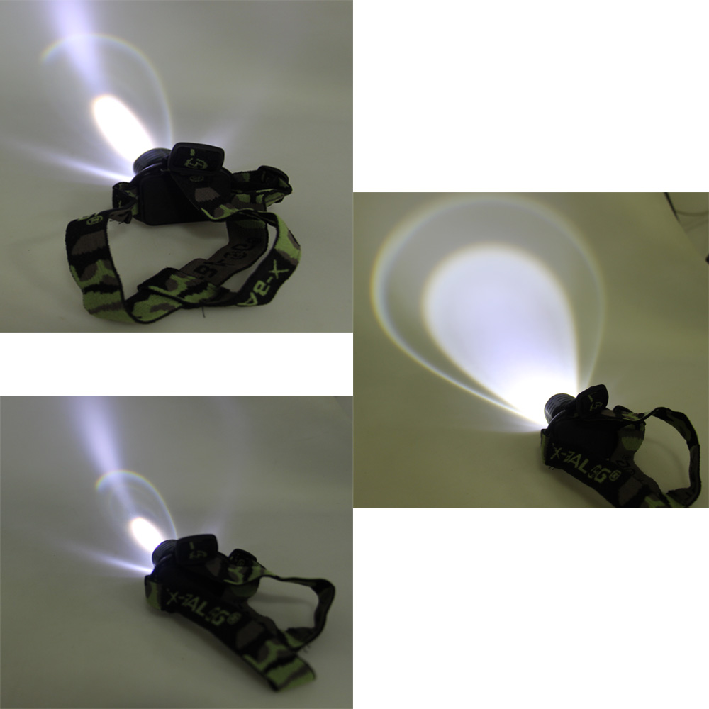 LED čelovka se zoomem maskáčová  - попередній перегляд 6