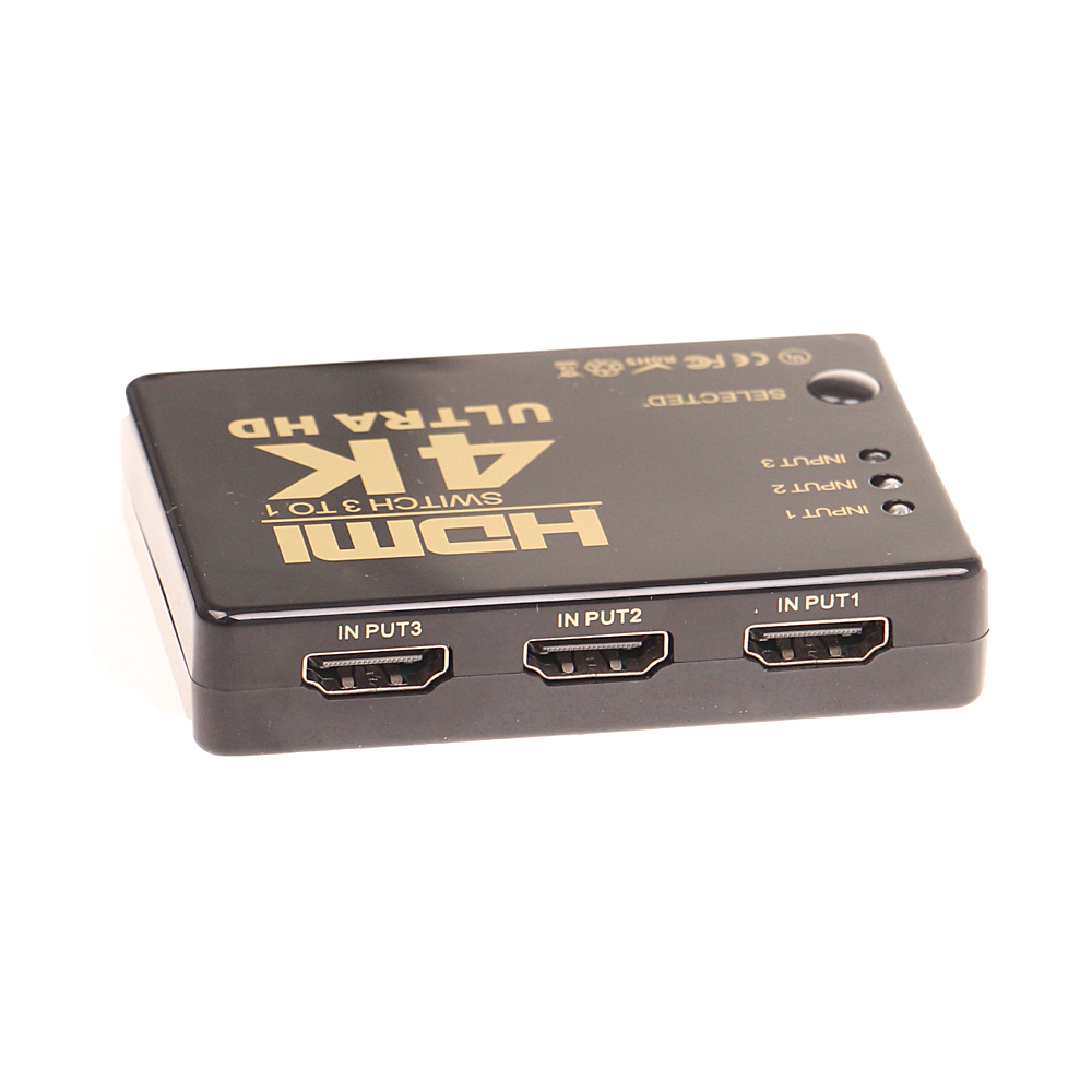 HDMI přepínač s dálkovým ovládáním 4K - попередній перегляд 2