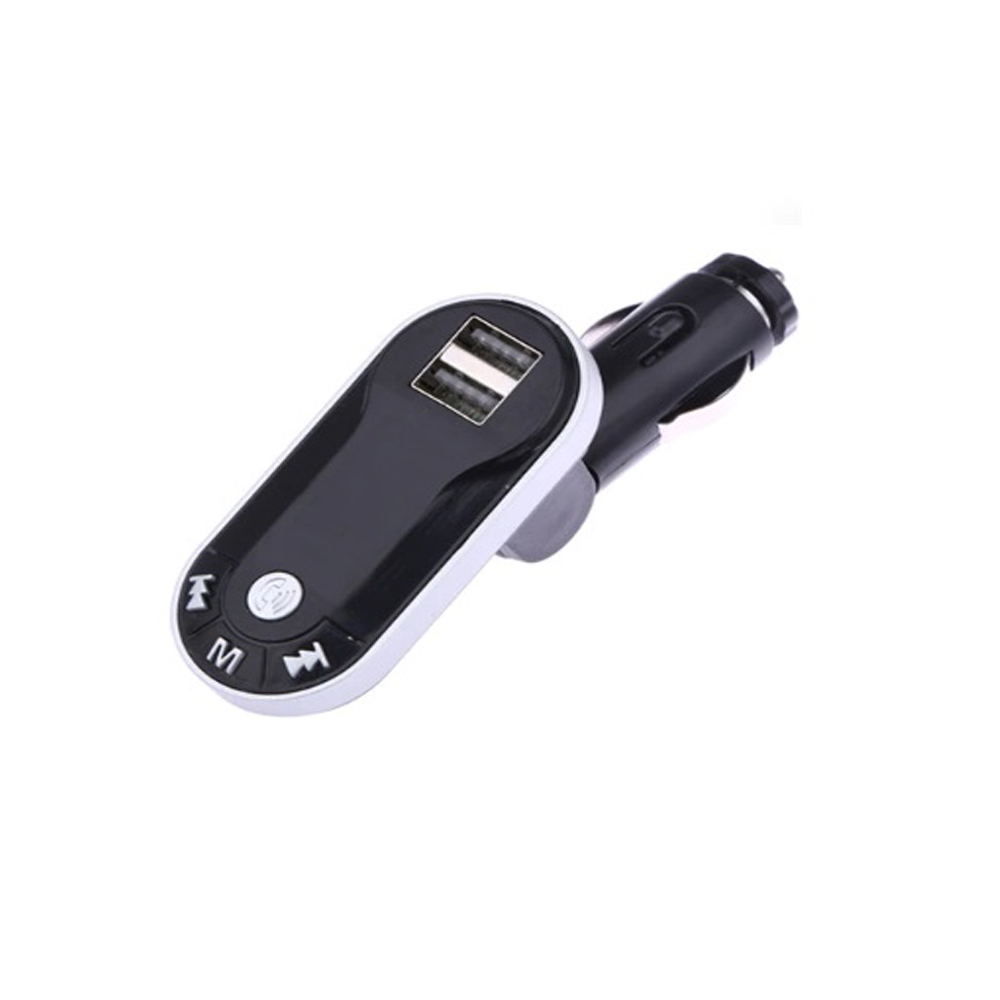 Multifunkční bluetooth handsfree do auta BT-FM černo-bílé - попередній перегляд 1