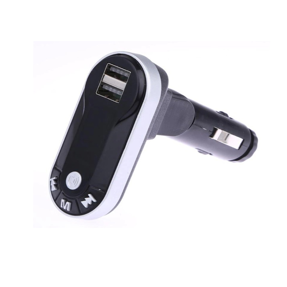 Multifunkční bluetooth handsfree do auta BT-FM černo-bílé - попередній перегляд 2