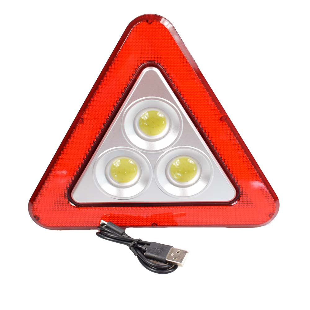 Multifunkční výstražný solární LED trojúhelník - попередній перегляд 1