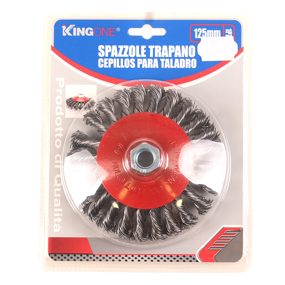 Copánkový okružní kartáč 125 mm - попередній перегляд 1