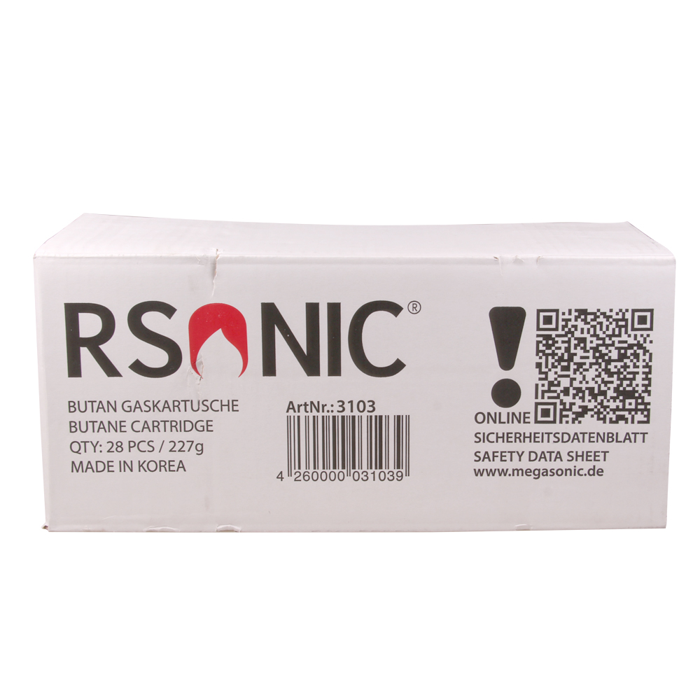 Plynové kartuše RSONIC 28x - попередній перегляд 1
