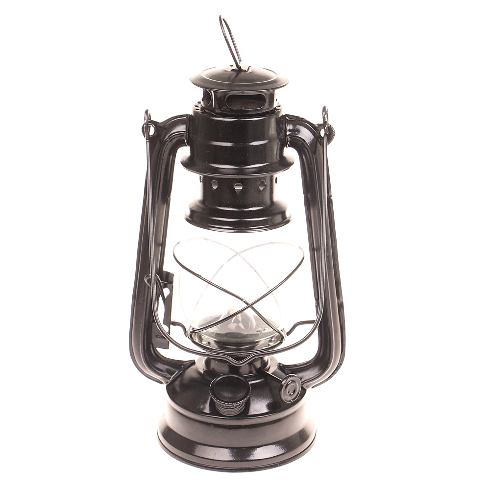 Petrolejová lampa 25 cm černá - попередній перегляд 4