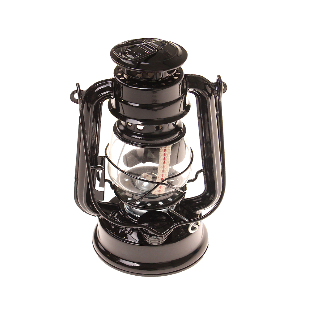 Petrolejová lampa 19 cm černá - попередній перегляд 1