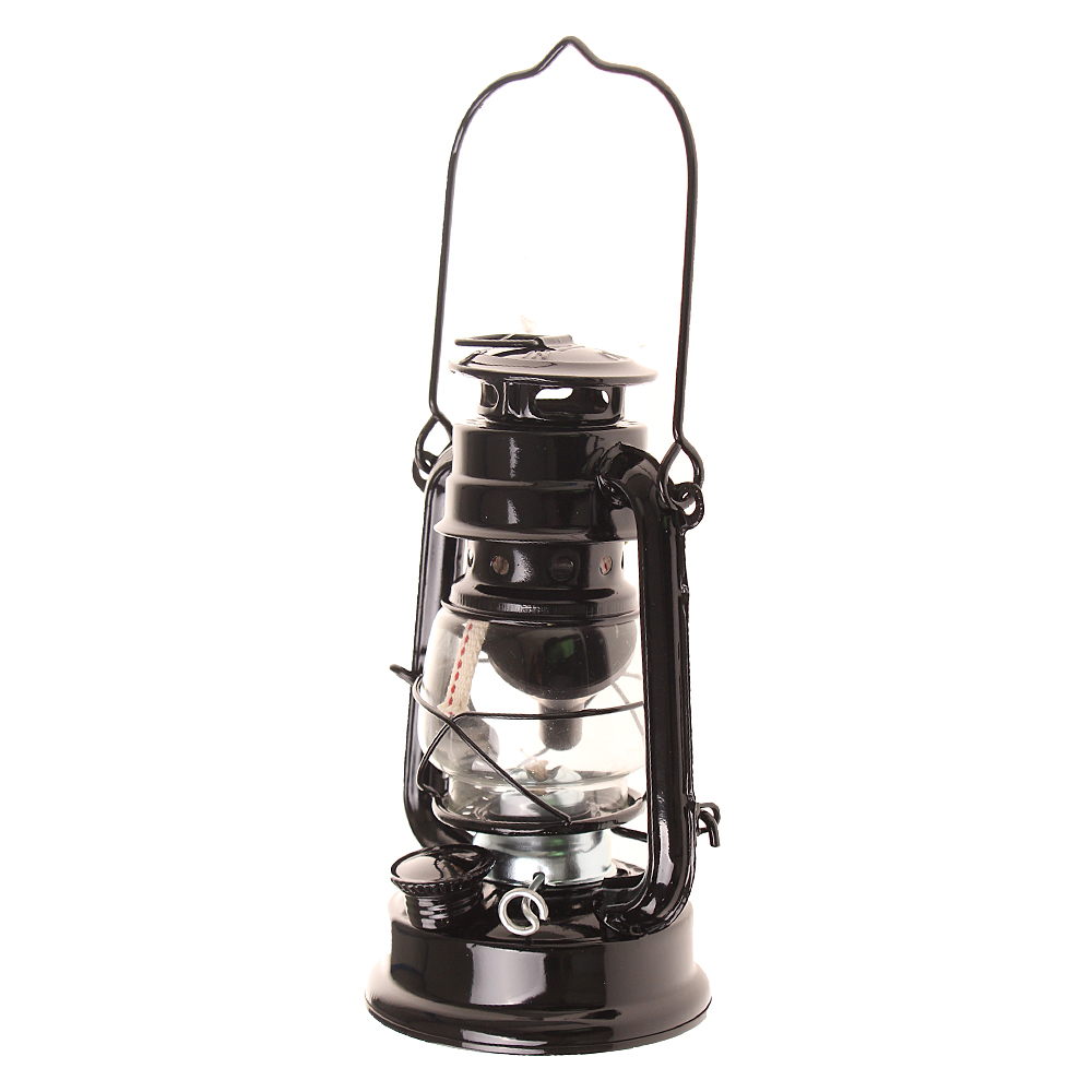 Petrolejová lampa 19 cm černá - попередній перегляд 3
