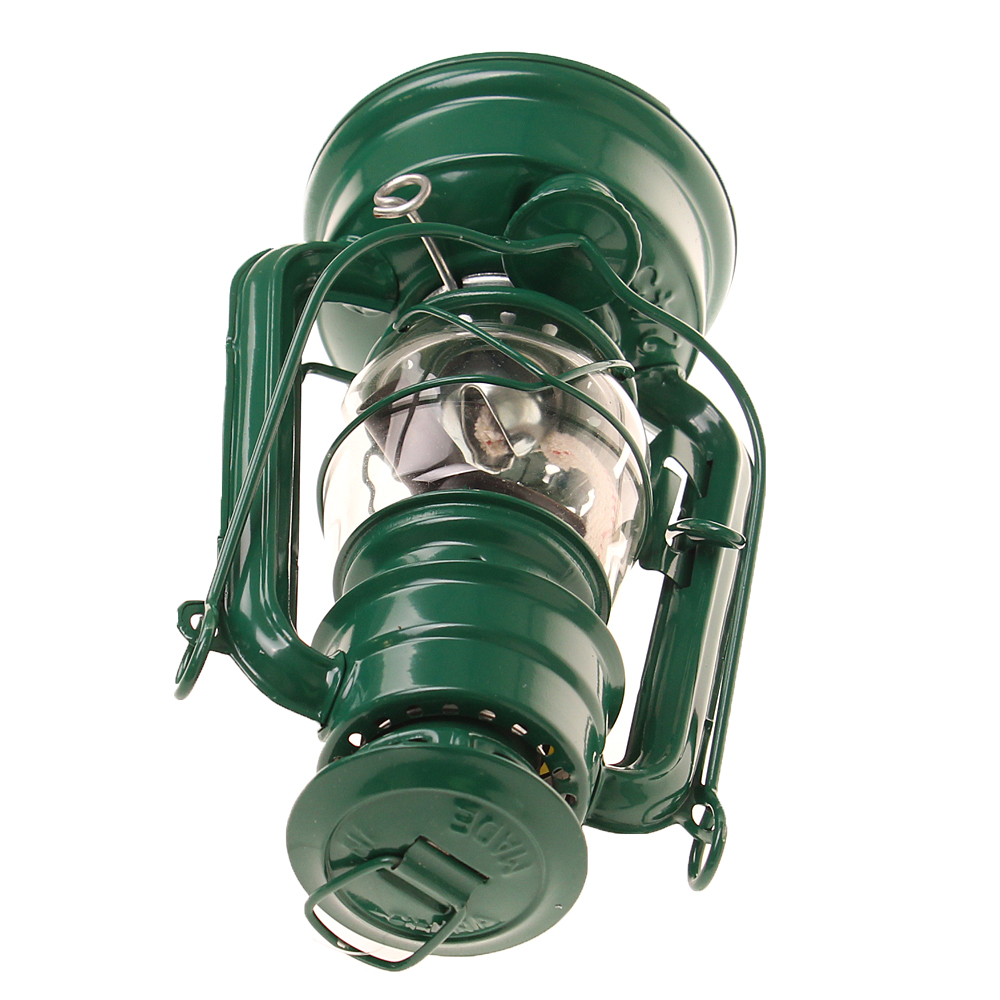 Petrolejová lampa 19 cm zelená - попередній перегляд 2
