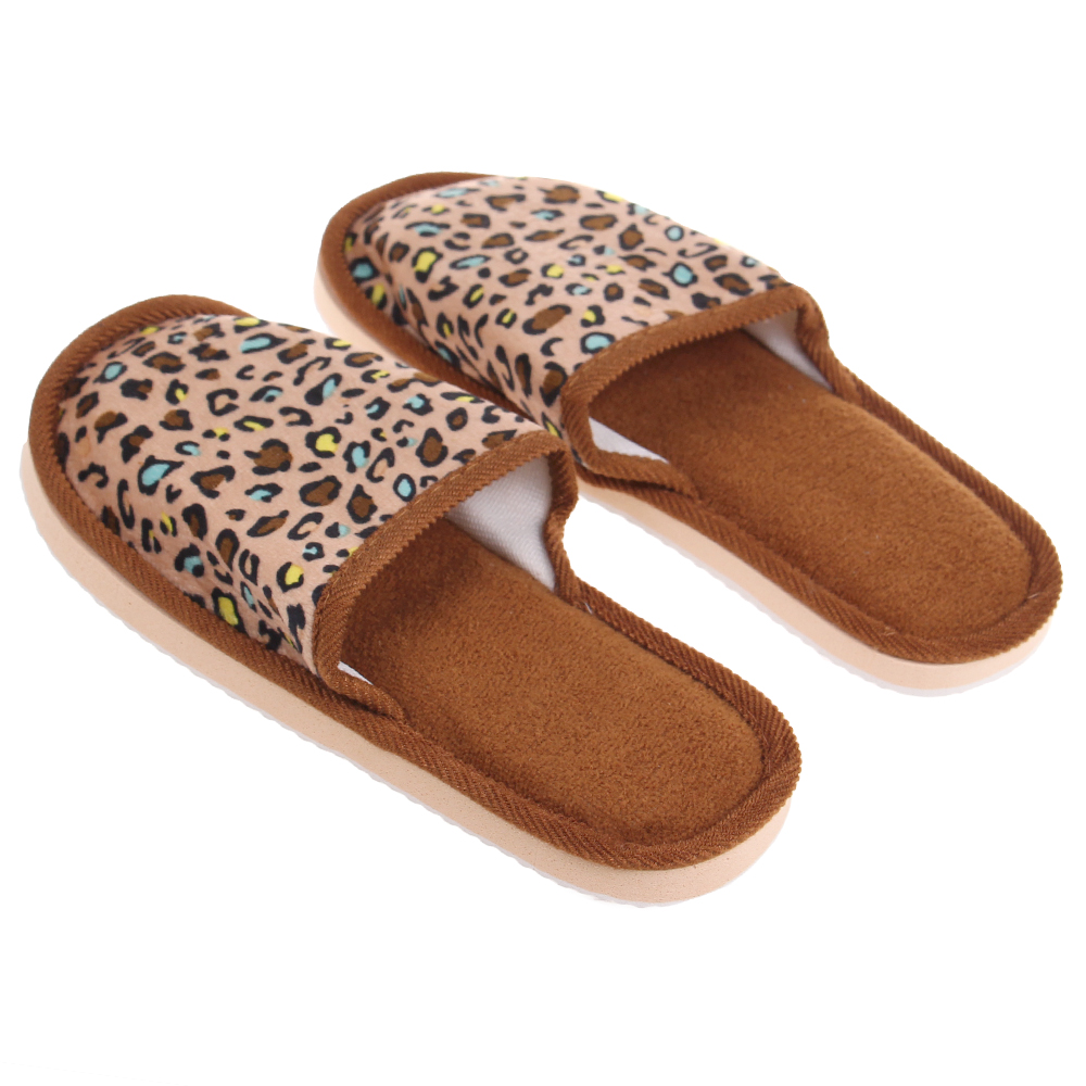 Pantofle domácí leopardí barevné vel.40/41 - попередній перегляд 1