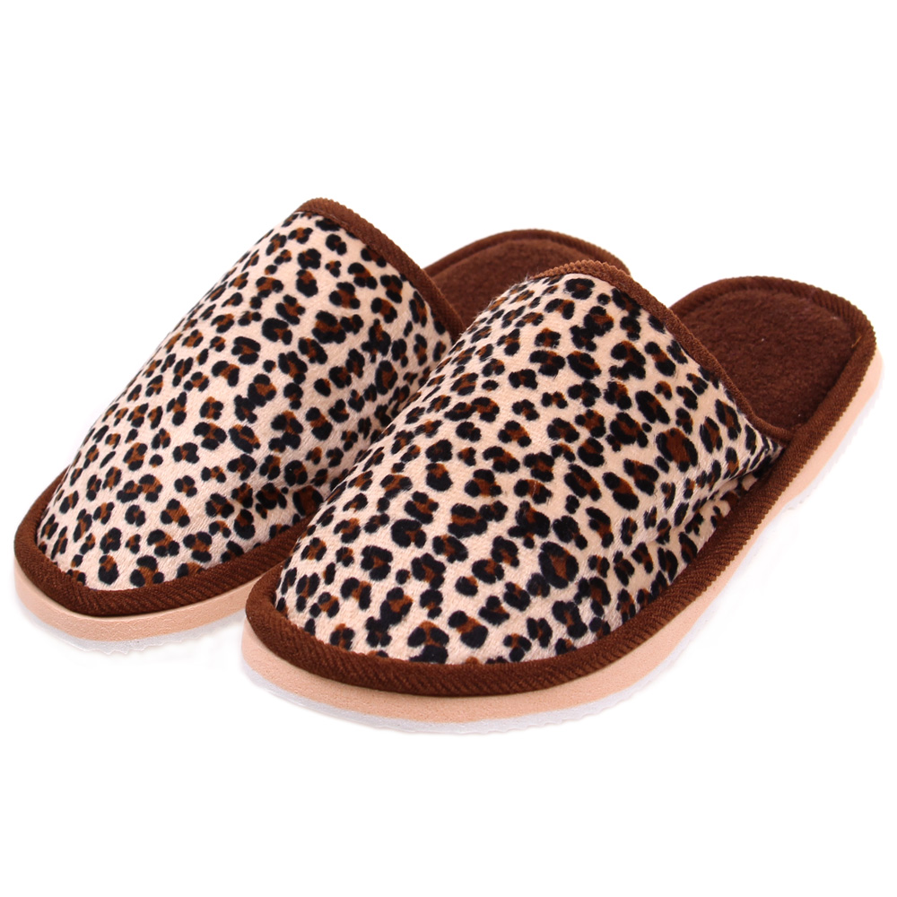 Pantofle domácí leopardí hnědé vel.38/39 - попередній перегляд 1