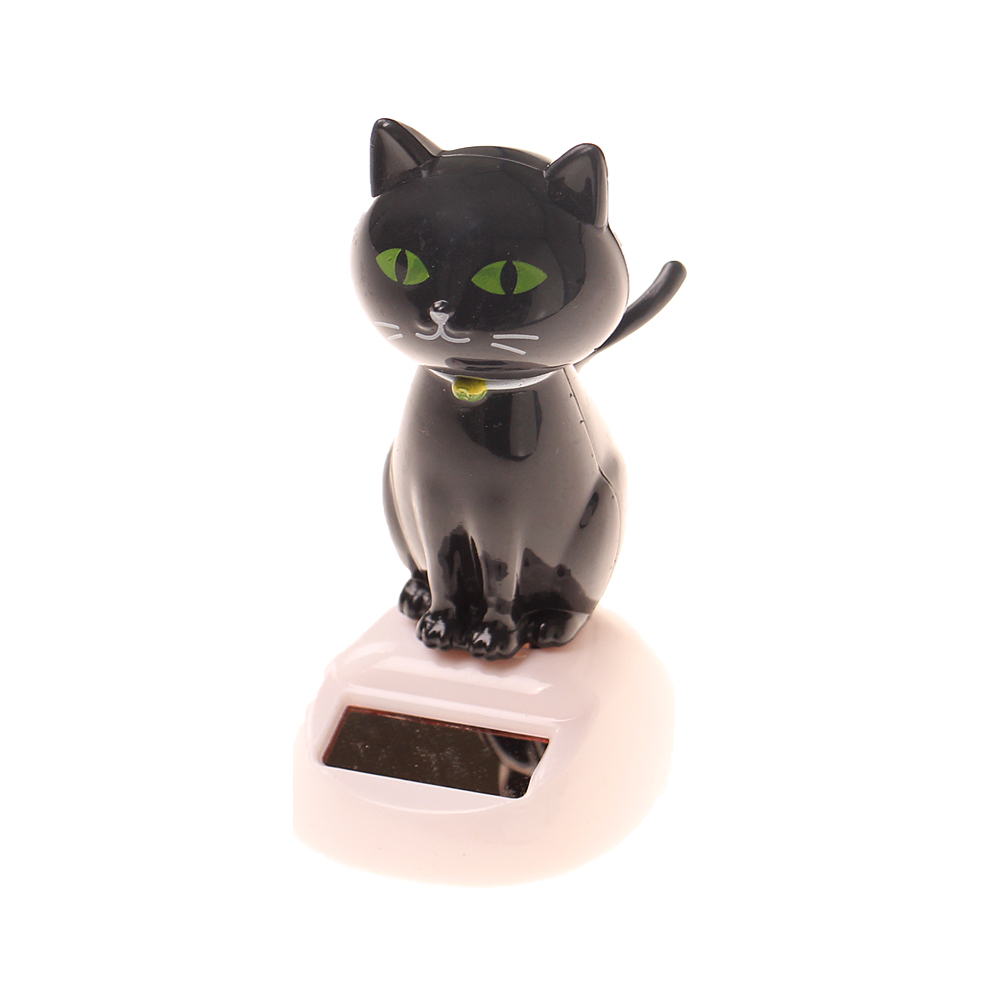 Solární tančící dekorace kočička černá - попередній перегляд 1
