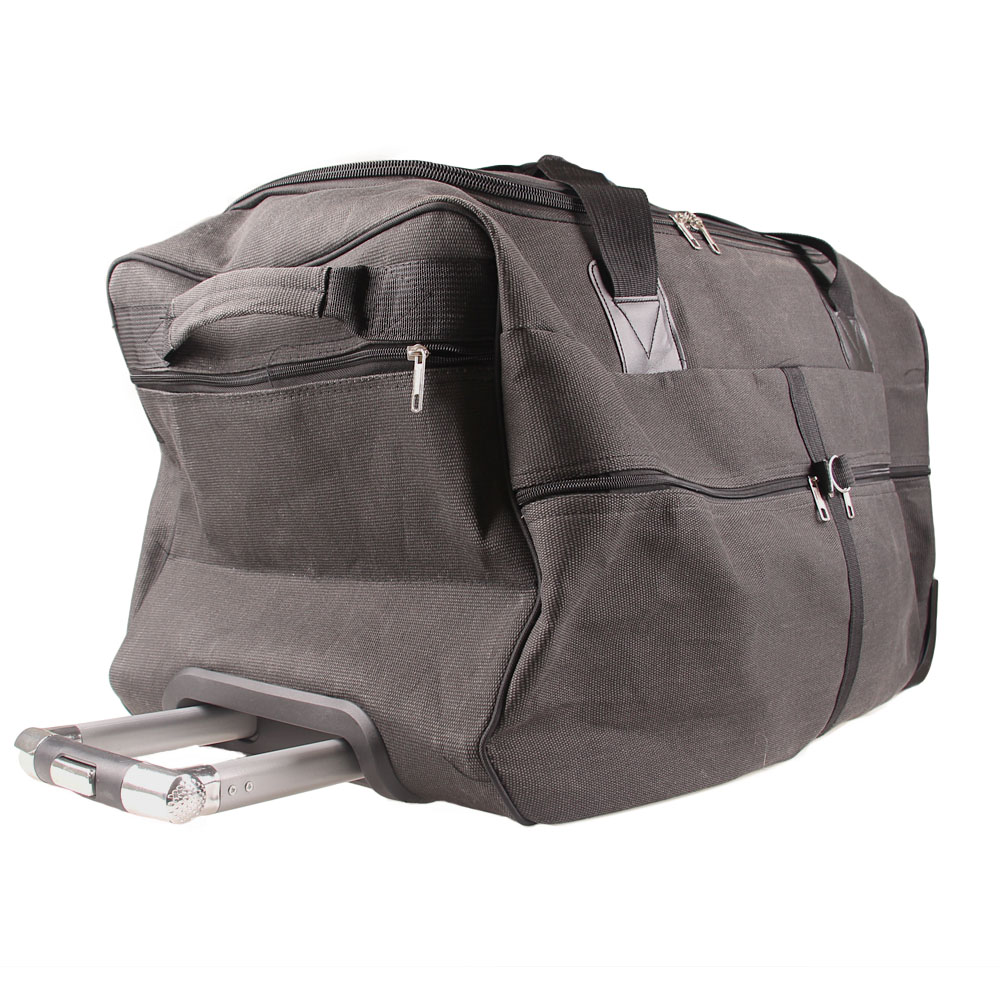 Cestovní taška na kolečkách 78 cm šedá - попередній перегляд 2