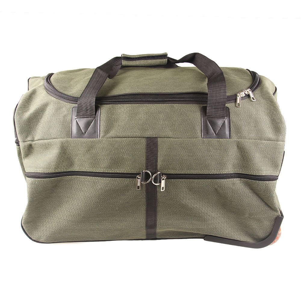 Cestovní taška na kolečkách 65 cm zelená - попередній перегляд 1