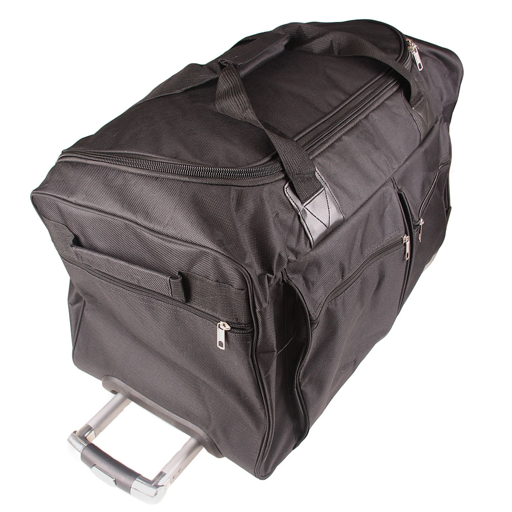 Cestovní taška na kolečkách 65 cm černá - попередній перегляд 2