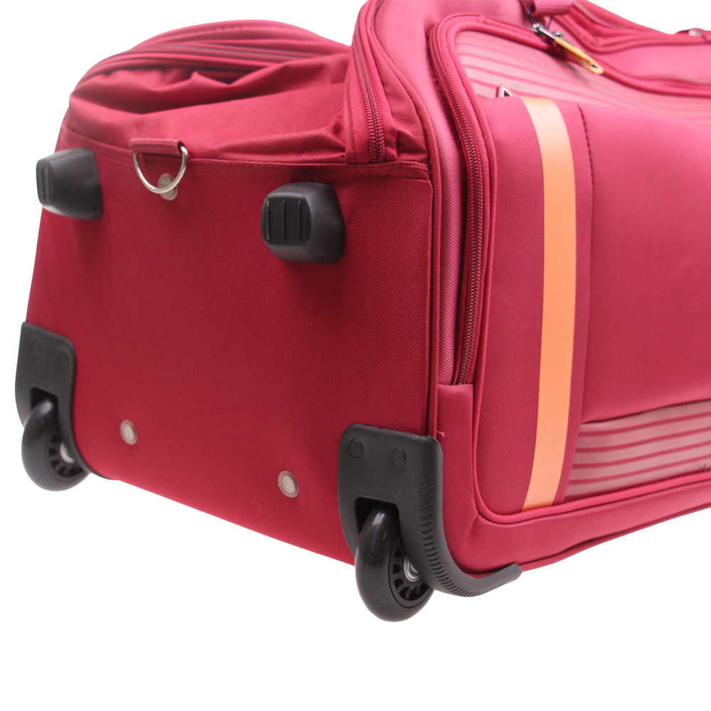 Cestovní taška na kolečkách malá červená - попередній перегляд 5