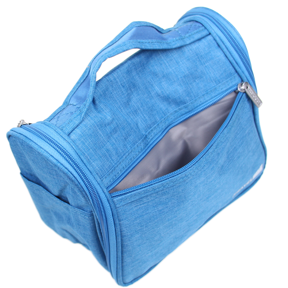 Kosmetická taška Travel Bag světle modrá - попередній перегляд 3