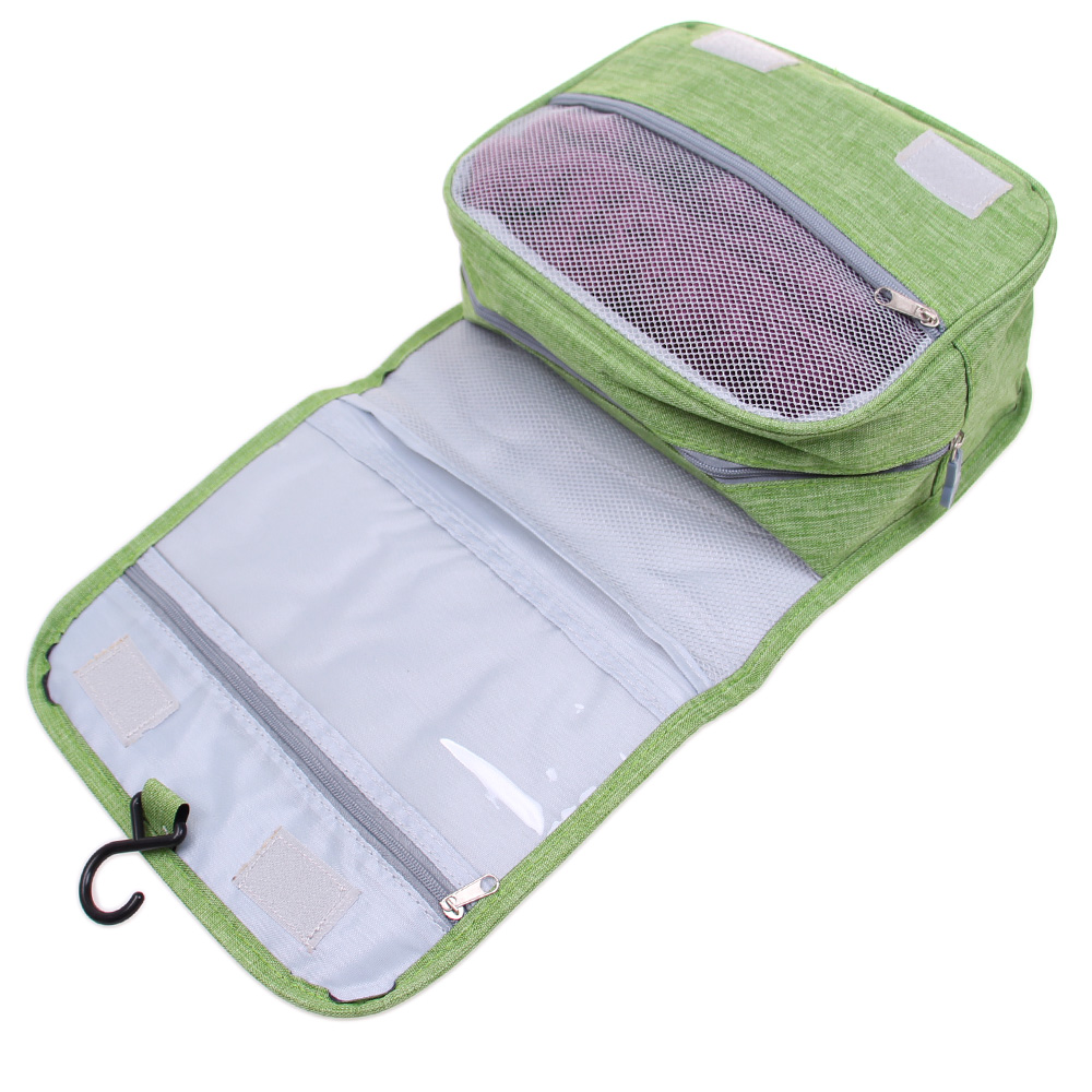 Kosmetická taška závěsná Travel Boxin zelená - попередній перегляд 3