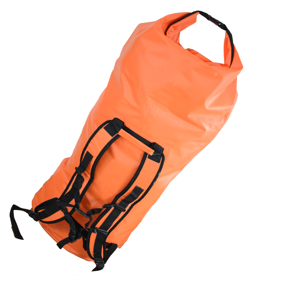 XXL nepromokavý batoh 90 l oranžový - попередній перегляд 1