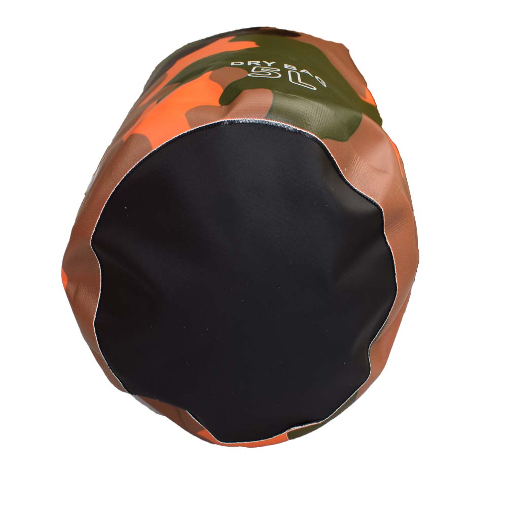 Nepromokavý vak 5 l maskáčový oranžový - попередній перегляд 3